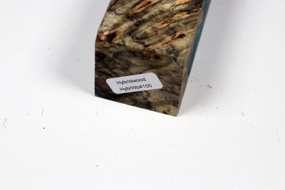 Knife Blank HybridWood Buckeye Burl stabilized - HybrWo4150