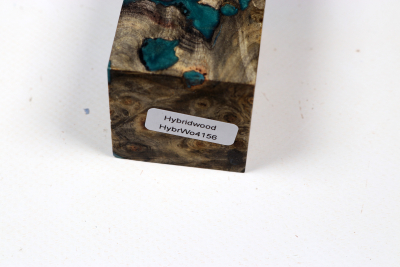 Messergriffblock HybridWood Buckeye Burl stabilisiert - HybrWo4156