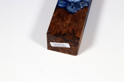 Messergriffblock HybridWood Nussbaum Maser stabilisiert - HybrWo3868