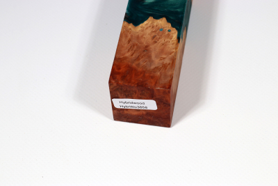 Messergriffblock HybridWood Red Mallee - HybrWo3858
