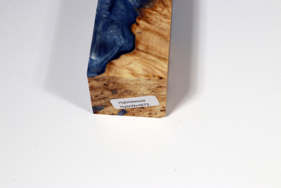 Messergriffblock HybridWood Rosskastanie Maser stabilisiert - HybrWo3873