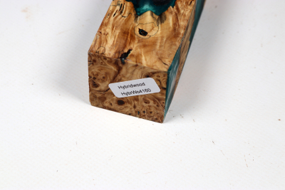 Messergriffblock HybridWood Rosskastanie Maser stabilisiert - HybrWo4160