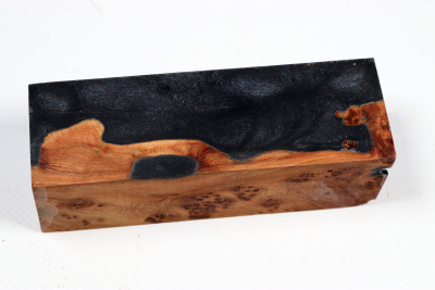 Knife Blank HybridWood Juniper Burl - HybrWo4185