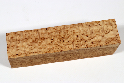 Messergriffblock Karelische Maserbirke - KarMB2756