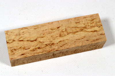 Messergriffblock Karelische Maserbirke - KarMB2807