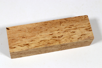 Messergriffblock Karelische Maserbirke - KarMB2813