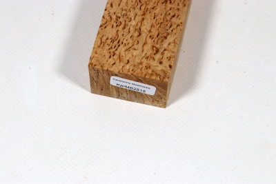 Messergriffblock Karelische Maserbirke - KarMB2815