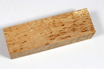Messergriffblock Karelische Maserbirke - KarMB2838