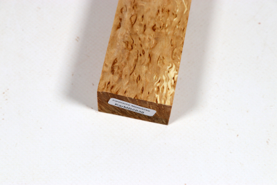 Messergriffblock Karelische Maserbirke - KarMB2838