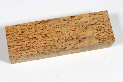 Messergriffblock Karelische Maserbirke - KarMB2838