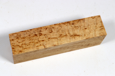 Messergriffblock Karelische Maserbirke - KarMB2839