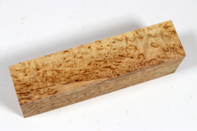 Messergriffblock Karelische Maserbirke - KarMB2841