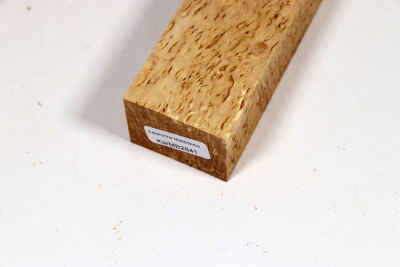 Messergriffblock Karelische Maserbirke - KarMB2841