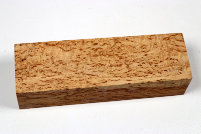 Messergriffblock Karelische Maserbirke - KarMB2884