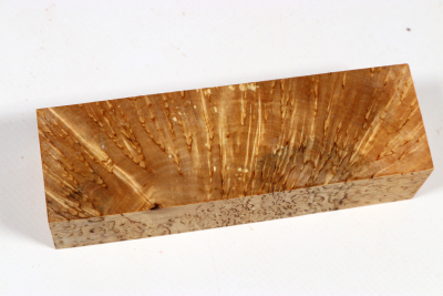 Messergriffblock Karelische Maserbirke X-Cut - KarMB2833