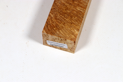 Messergriffblock Karelische Maserbirke X-Cut - KarMB2840