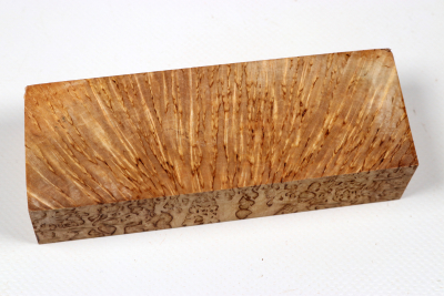 Messergriffblock Karelische Maserbirke X-Cut - KarMB2893 Messergriffblock Karelische Maserbirke X-Cut - KarMB2893