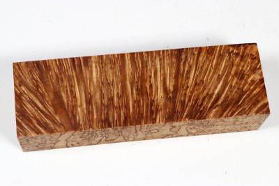 Messergriffblock Karelische Maserbirke XCut stabilisiert - Stabi3713