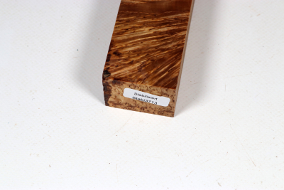 Messergriffblock Karelische Maserbirke XCut stabilisiert - Stabi3713