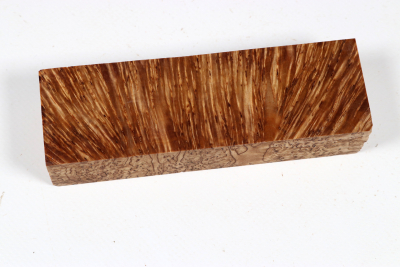 Messergriffblock Karelische Maserbirke XCut stabilisiert - Stabi3744