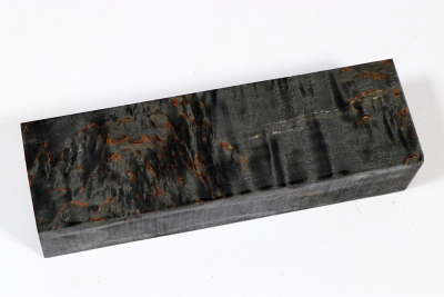 Knife Blank Karelian Masurbirch black stabilized - Stabi3405 Knife Blank Karelian Masurbirch black stabilized - Stabi3405