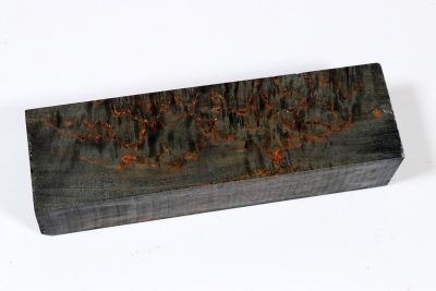 Messergriffblock Karelische Maserbirke schwarz stabilisiert - Stabi3415 Messergriffblock Karelische Maserbirke schwarz stabilisiert - Stabi3415