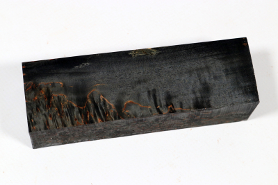 Knife Blank Karelian Masurbirch black stabilized - Stabi3418