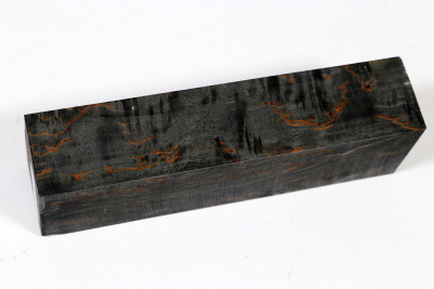 Knife Blank Karelian Masurbirch black stabilized - Stabi3426