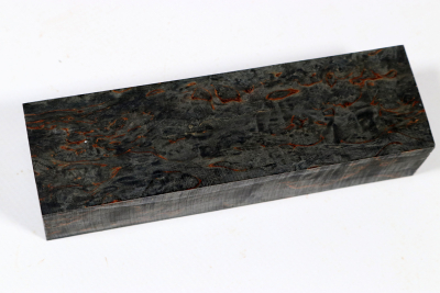 Knife Blank Karelian Masurbirch black stabilized - Stabi3426 Knife Blank Karelian Masurbirch black stabilized - Stabi3426