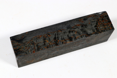 Knife Blank Karelian Masurbirch black stabilized - Stabi3427