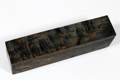 Knife Blank Karelian Masurbirch black stabilized - Stabi3431