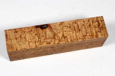 Messergriffblock Karelische Maserbirke stabilisiert - Stabi3715
