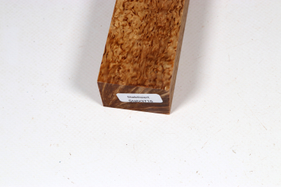 Messergriffblock Karelische Maserbirke stabilisiert - Stabi3715