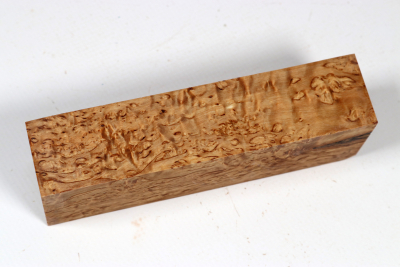 Knife Blank Karelian Masurbirch stabilized - Stabi3719