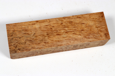 Knife Blank Karelian Masurbirch stabilized - Stabi3727