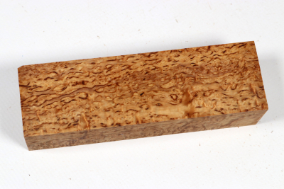 Knife Blank Karelian Masurbirch stabilized - Stabi3730