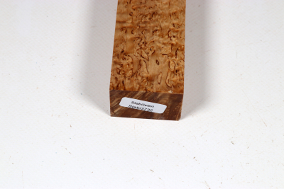 Messergriffblock Karelische Maserbirke stabilisiert - Stabi3732