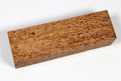Knife Blank Karelian Masurbirch stabilized - Stabi3740