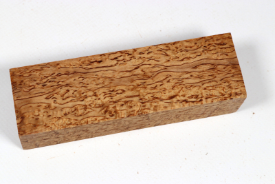 Knife Blank Karelian Masurbirch stabilized - Stabi3743