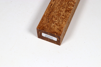 Knife Blank Karelian Masurbirch stabilized - Stabi3743