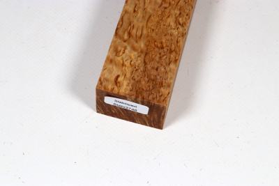 Knife Blank Karelian Masurbirch stabilized - Stabi3746