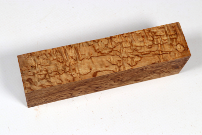 Messergriffblock Karelische Maserbirke stabilisiert - Stabi3748