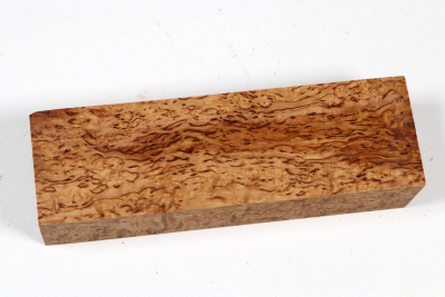 Knife Blank Karelian Masurbirch stabilized - Stabi3749