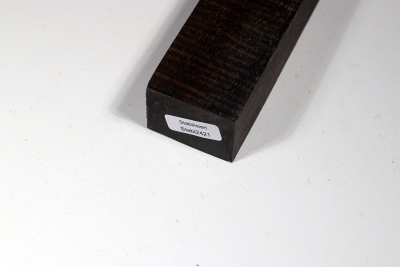 Knife Blank Koa curly black stabilized - Stabi2421