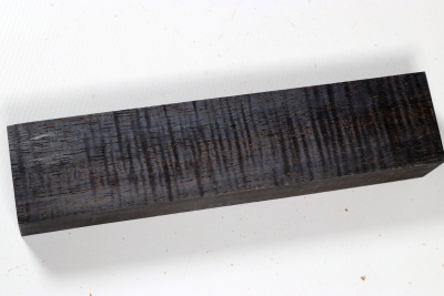 Knife Blank Koa curly black stabilized XL - Stabi3821 Knife Blank Koa curly black stabilized XL - Stabi3821