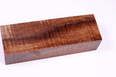 Messergriffblock Koa curly stabilisiert - Stabi1499