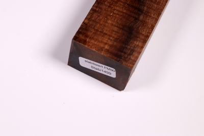 Messergriffblock Koa curly stabilisiert - Stabi1499