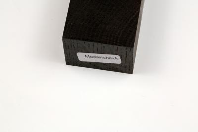Messergriffblock Mooreiche X-Cut, dunkel