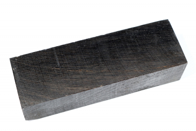 Knife Blank Bog Oak stabilized - Stabi3071