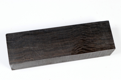 Knife Blank Bog Oak stabilized - Stabi3669